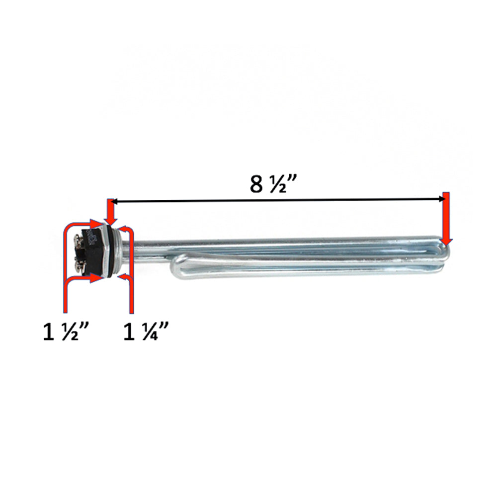 IKKY Heat, Heating Element HE6K208VS, 6000W-208V, Compatible with Bostemp, EcoSmart, Eemax, iHeat, Rheem, Richmond, Titan, Electric Tankless Water Heaters, Stainless Steel Material
