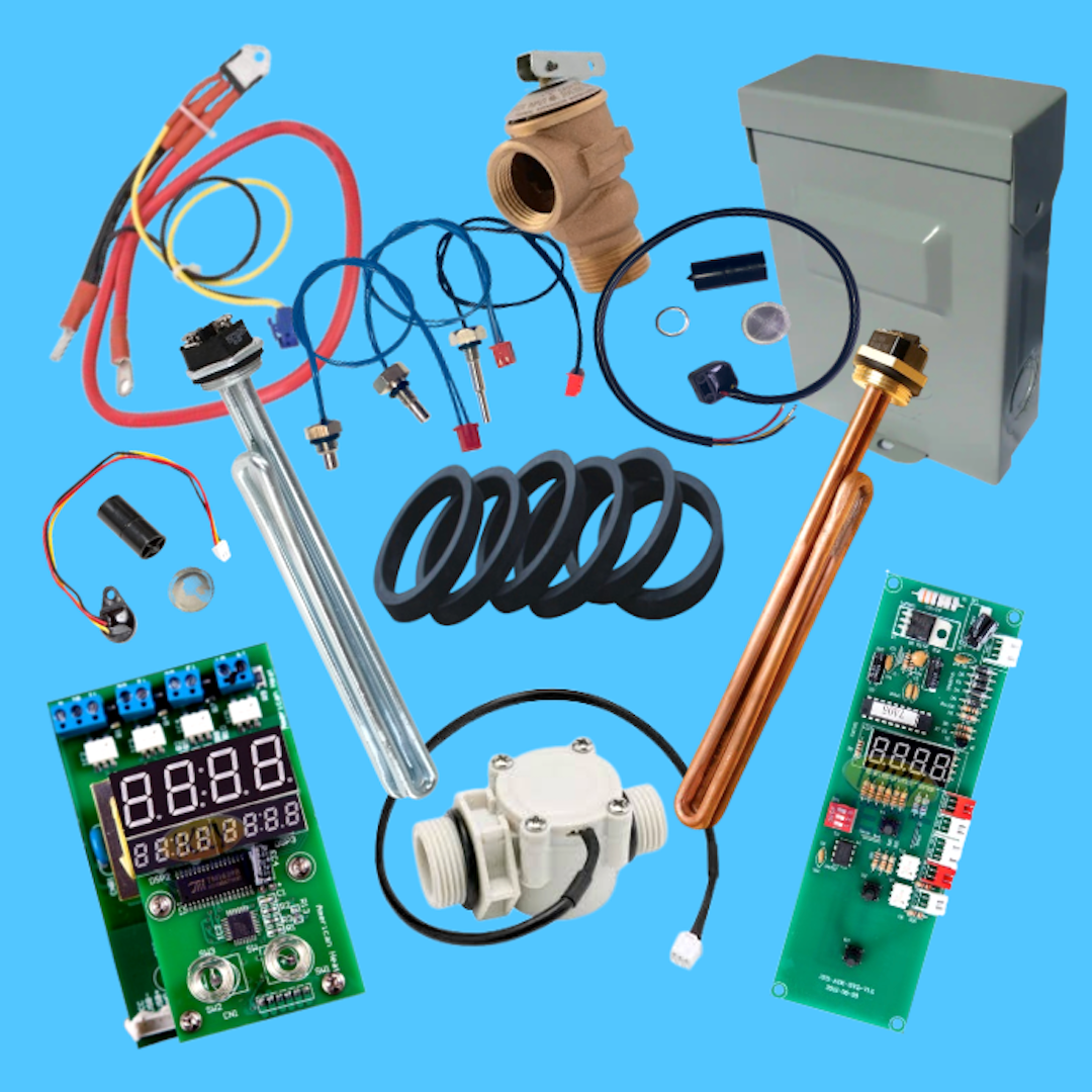 Water Heaters, Parts & Accessories