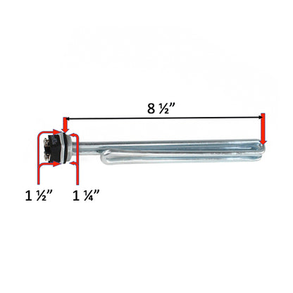 IKKY Heat, Heating Element HE6K208VS, 6000W-208V, Compatible with Bostemp, EcoSmart, Eemax, iHeat, Rheem, Richmond, Titan, Electric Tankless Water Heaters, Stainless Steel Material
