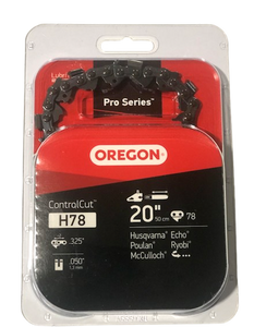 Pro Series Oregon H78 ControlCut Chainsaw Chain for 20-Inch Bar Replacement