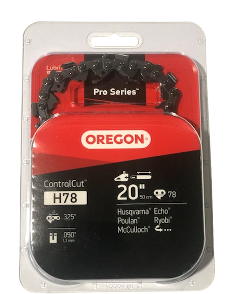 Pro Series Oregon H78 ControlCut Chainsaw Chain for 20-Inch Bar Replacement